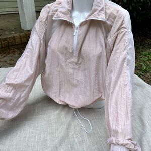 Adidas Light Pink Windbreaker Jacket
